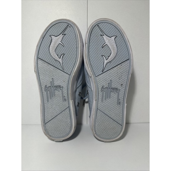 Guy Harvey Casual Denim Sneakers with Lace-Up Design Size 5.5 Women's - Picture 4 of 5